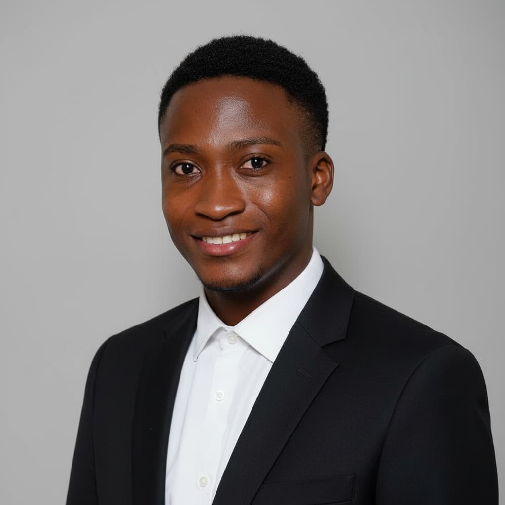 Ảnh chân dung LinkedIn công ty chuyên nghiệp được tạo bởi AI với ánh sáng studio