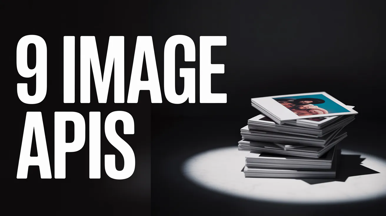 Best AI Image Generation APIs in 2026 (9 Top Picks Compared)