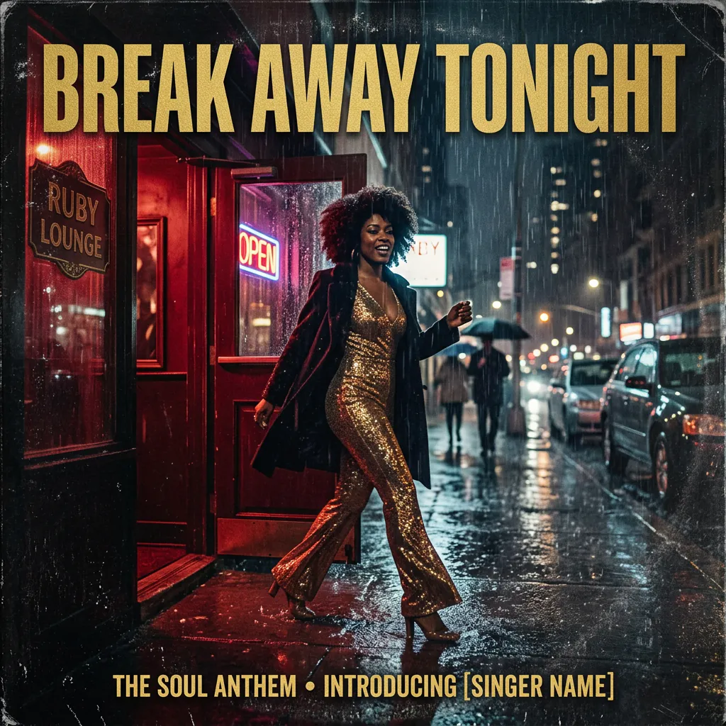Udio pop-soul anthem Break Away Tonight