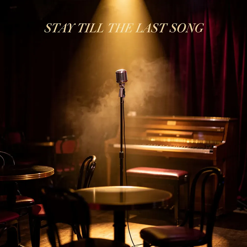 Udio neo-soul ballad Stay Till the Last Song with custom lyrics