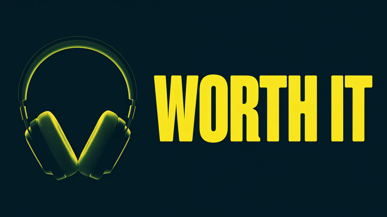 Alternative thumbnail for the same title, yellow type on a near-black background with rim-lit headphones