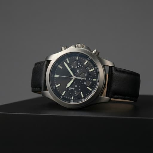 AI-generated luxury watch product photo